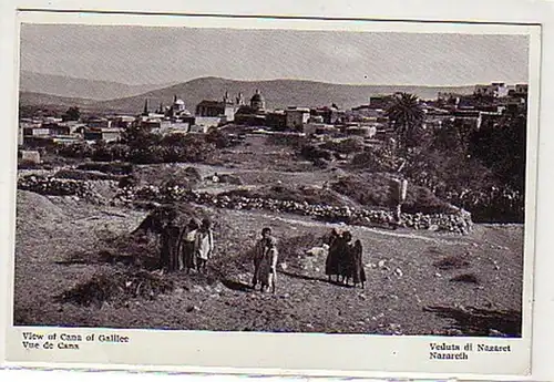 30655 Ak Blick auf Nazareth um 1900