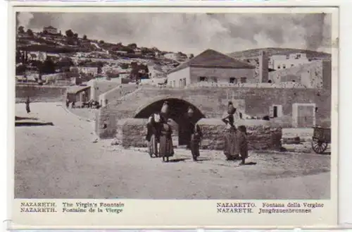 30654 Ak Nazareth Jungfrauenbrunnen um 1900