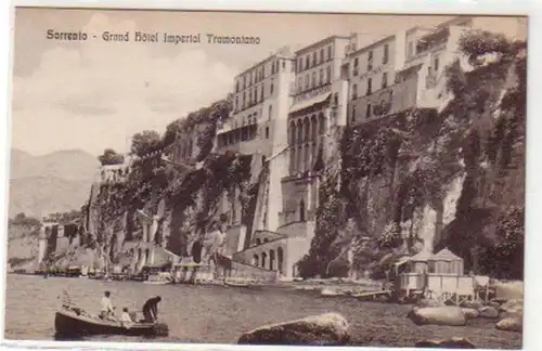 30652 Ak Sorrento Grand Hotel Imperi Tramontano um 1910