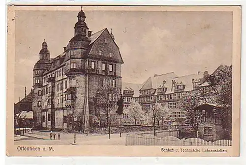 30645 Ak Offenbach am Main technologisches Enseignants 1916