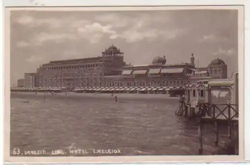 30623 Foto-Ak Venedig Lido Hotel Exelsior um 1920