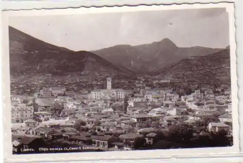 30602 Photo Ak Sliven Bulgarie Vue totale vers 1940