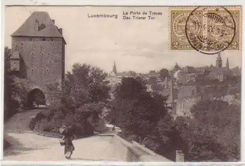 30576 Ak Luxembourg La Porte de Trèves 1913