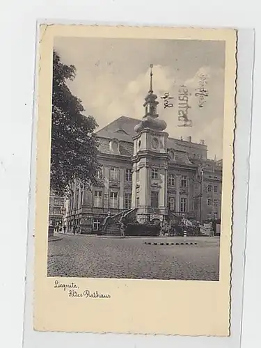 30566 Ak Liegnitz en Silésie ancienne mairie 1936