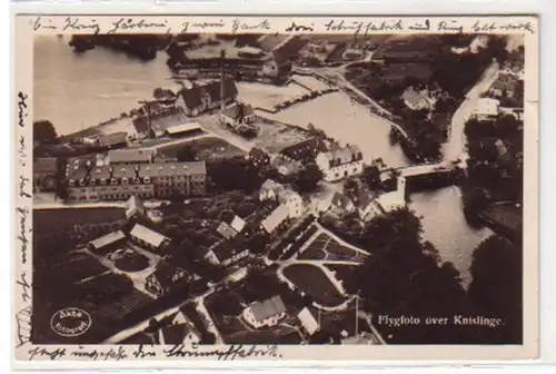 30536 Ak Flygfoto over Knislinge 1932