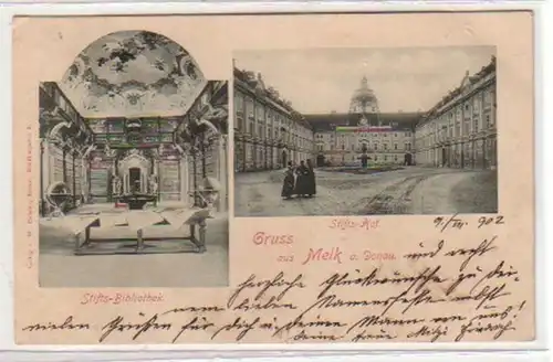 30485 Salut de Melk sur le Danube 1902