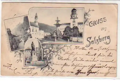 30467 Mehrbild Ak Gruß aus Salzburg 1905