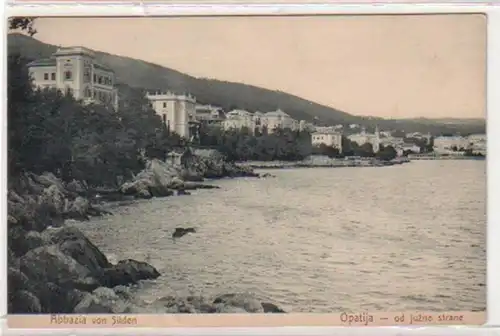 30466 Ak Abbazia in Italien von Süden um 1910