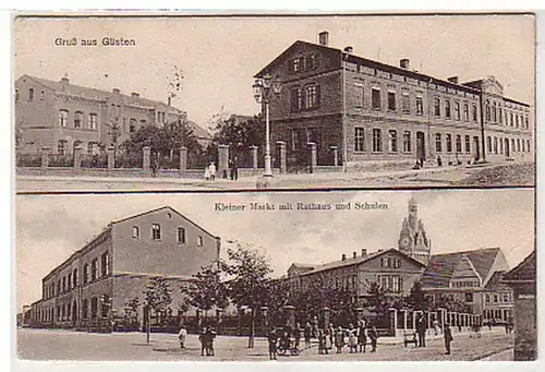 30462 Ak Salutation de bustes Kl. Marché avec écoles 1912