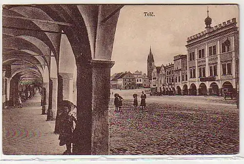30440 Ak Telc en Bohême Vue de la ville 1912