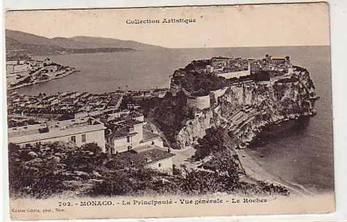 30433 Ak Monaco La Principauté Vue générale vers 1910