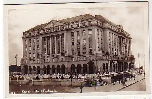 30423 Ak Zagreb Hotel Esplanade vers 1940
