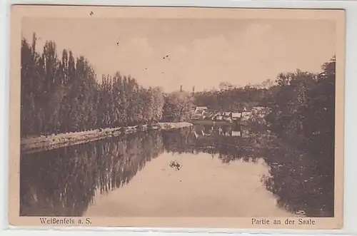 30421 Ak Weissenfels à la Salle Partie à l'Ardoise 1934