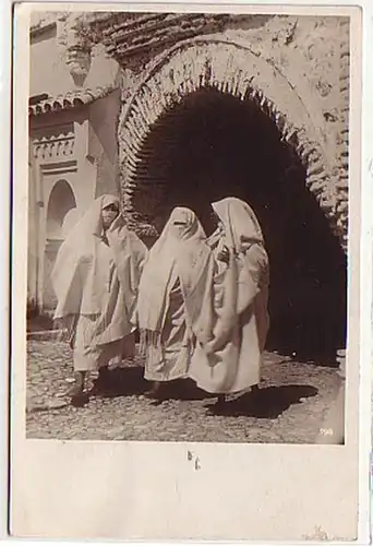 30417 Photo Ak Tetuan Maroc Types de population vers 1920