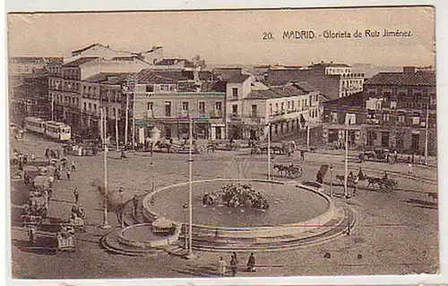 30411 Ak Madrid Glorieta de Ruiz Jimenez vers 1930