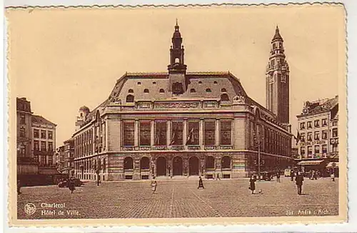 30376 Ak Charleroi Belgique Hotel de Ville 1940