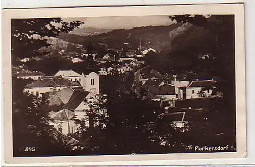30365 Photo-Ak Purkersdorf Vue totale 1932