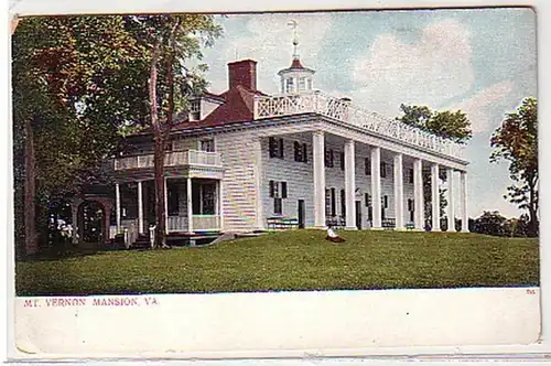 30354 Ak Mt. Vernon Mansion VA. USA um 1910