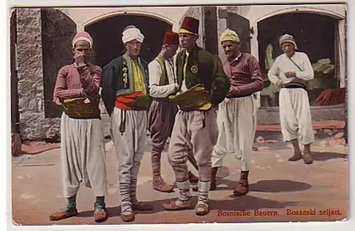 30347 Ak Bosnische Bauern um 1908