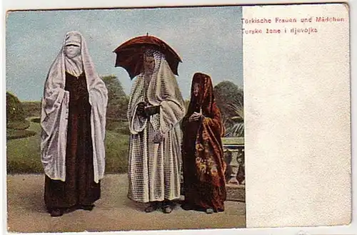 30342 Ak Türkische Frauen und Mädchen um 1907