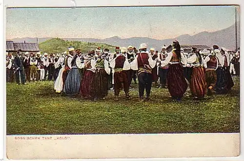 30341 Ak Bosnischer Tanz "Kolo" um 1915