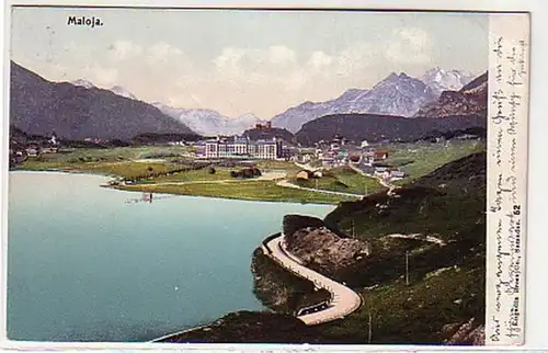 30328 Ak Maloja Vue totale 1910