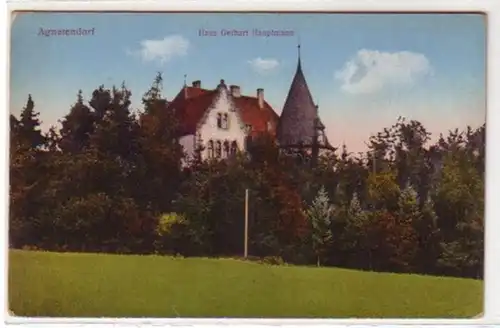 30327 Ak Agnetendorf Haus Gerhart Capitaine vers 1910