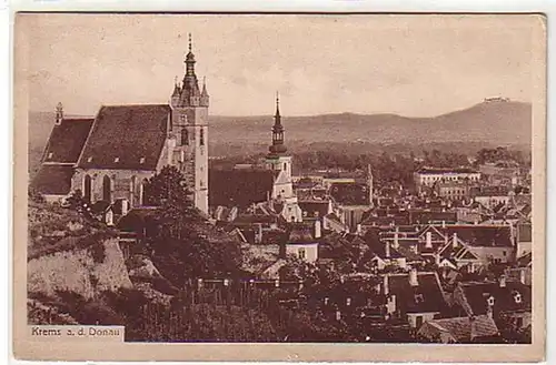 30300 Ak Krems sur le Danube Vue totale vers 1920
