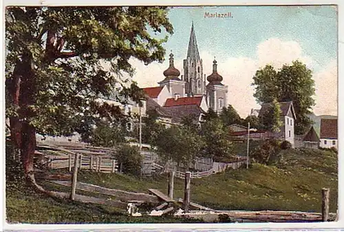 30272 Ak Mariazell Steiermark Ortsansicht 1910