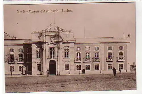 30271 Ak Lisbonne Artillerie Museum 1908