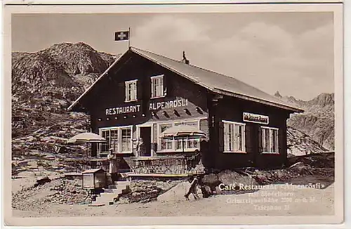 30248 Ak Grimselpasshöhe Restaurant Café 1933