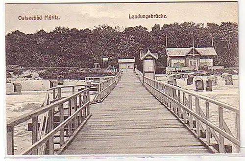 30238 Ak Balte balade de Müritz Pont d'atterrissage 1908