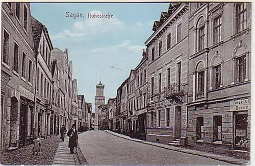 30198 Ak Sagan Hohestrasse 1915