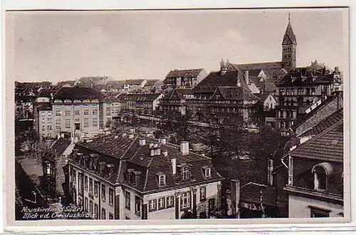 30162 Ak Neunkirchen Blick von der Christuskirche 1941