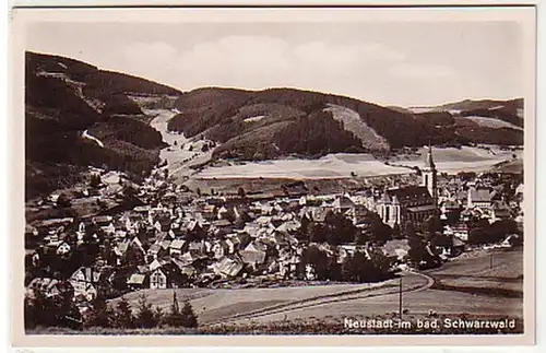 30147 Ak Neustadt im badischen Schwarzwald um 1940