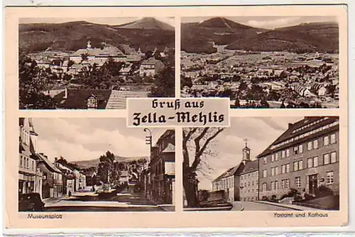 30122 Mehrbild Ak Gruß aus Zella Mehlis 1963