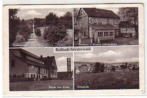 30094 Multiages Ak Roßbach Weterwald Hostal vers 1950