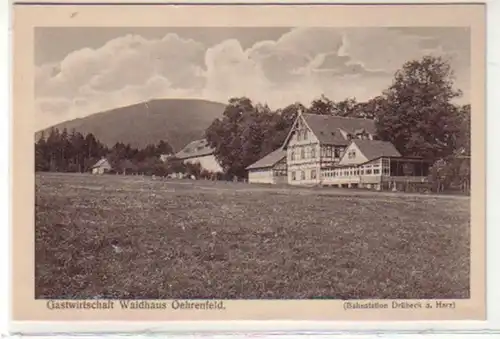 30050 Ak Gastwirtschaft Waldhaus Oehrenfeld a. Harz 1917