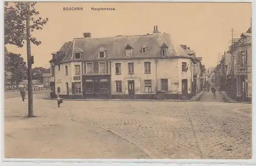 30048 Ak Bouchain Hauptstrasse um 1915