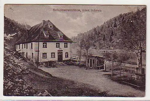 30010 Ak Schottersmühle Suisse francaise vers 1930