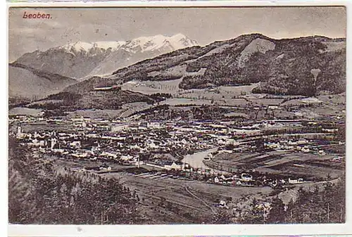 29994 Ak Leoben Steiermark Totalansicht 1908