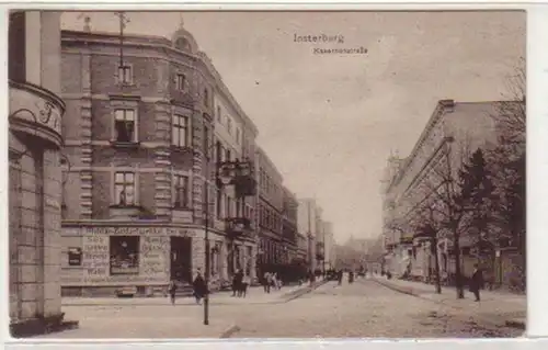 29940 Feldpost Ak Insterburg Kasernenstrasse 1915