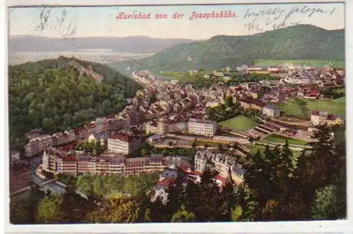 29936 Ak Karlsbad von der Josephshöhe 1908