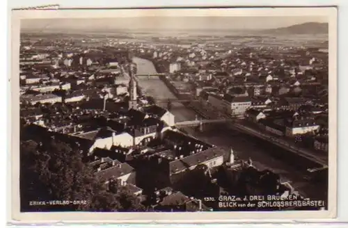 29930 Ak Graz Vue depuis la Baste des Châteaux 1928