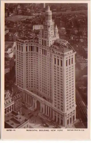 29928 Foto Ak New York Municipal Building um 1930