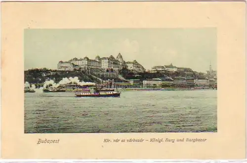 29904 Ak Budapest Hongrie Château Royal 1915