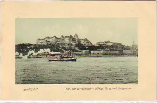29904 Ak Budapest Ungarn Königliche Burg 1915