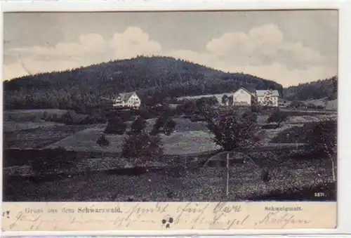 29880 Ak Gruß aus dem Schwarzwald Schweigmatt 1906
