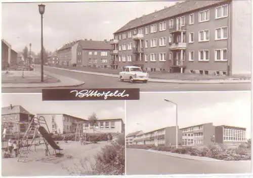 29866 Multi-image Ak Bitterfeld Lycée, etc. 1984