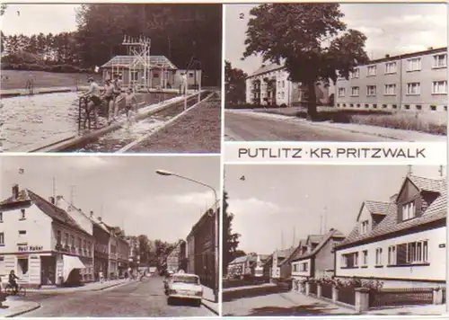 29863 Mehrbild Ak Putlitz Kreis Pritzwalk 1985